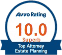 Avvo Rating 10.0 Superb | Top Attorney Estate Planning